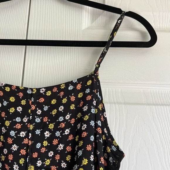 ATM Anthony Thomas Melillo Floral Printed Slip Dress Women's Size Medium M - Picture 6 of 7